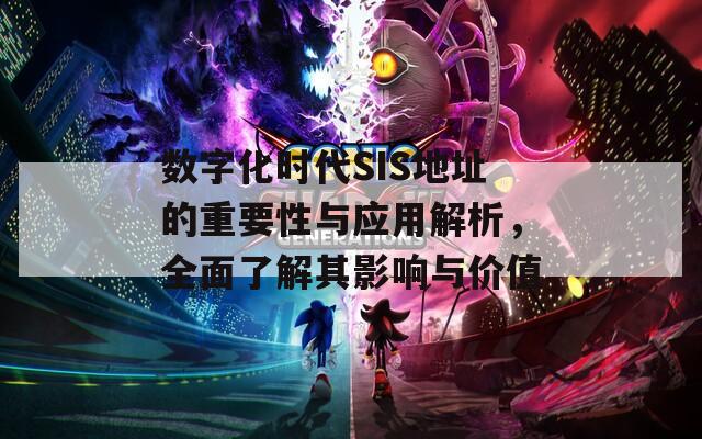 数字化时代SIS地址的重要性与应用解析，全面了解其影响与价值