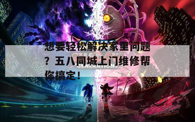 想要轻松解决家里问题？五八同城上门维修帮你搞定！