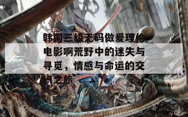 韩国三级无码做爰理伦电影啊荒野中的迷失与寻觅，情感与命运的交织之旅