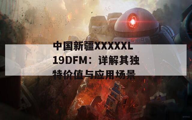 中国新疆XXXXXL19DFM：详解其独特价值与应用场景