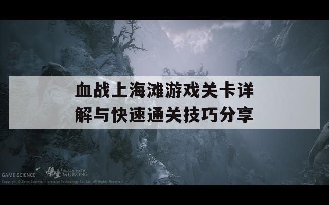 血战上海滩游戏关卡详解与快速通关技巧分享