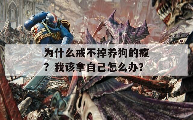 为什么戒不掉养狗的瘾？我该拿自己怎么办？