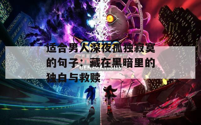 适合男人深夜孤独寂寞的句子：藏在黑暗里的独白与救赎