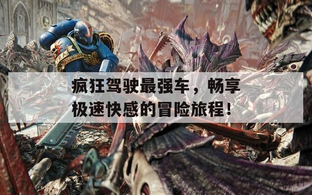 疯狂驾驶最强车，畅享极速快感的冒险旅程！