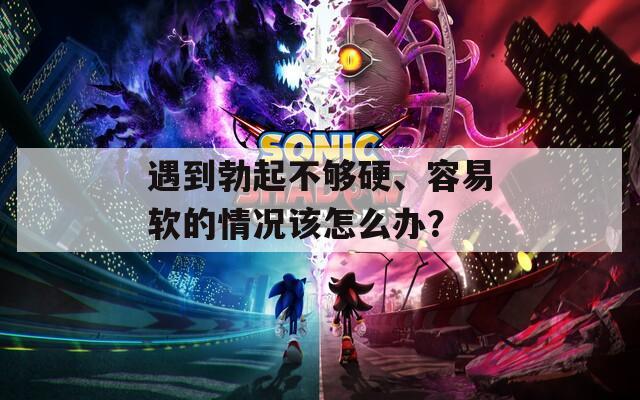 遇到勃起不够硬、容易软的情况该怎么办？