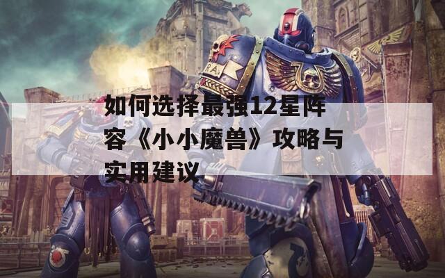 如何选择最强12星阵容《小小魔兽》攻略与实用建议